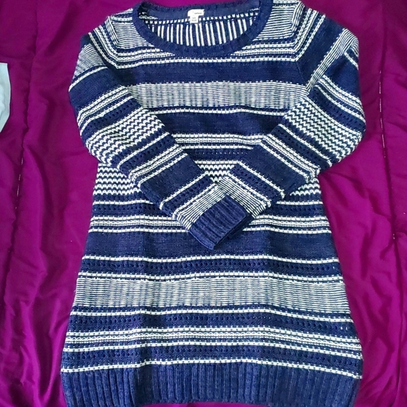 Garage Long Sleeve Long Knit Top - Picture 1 of 2